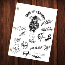 Load image into Gallery viewer, Sons Of Anarchy Autographed Signed TV Show Script Pilot Episode Full Screenplay S.O.A