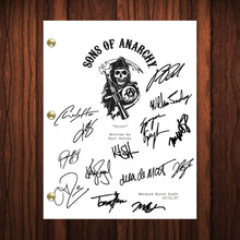 Load image into Gallery viewer, Sons Of Anarchy Autographed Signed TV Show Script Pilot Episode Full Screenplay S.O.A