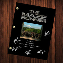 Load image into Gallery viewer, The Maze Runner Signed Autographed Script Full Screenplay Full Script Reprint Dylan O'Brien Kaya Scodelario