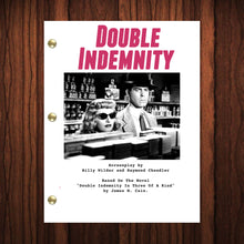 Load image into Gallery viewer, Double Indemnity Movie Script Reprint Full Screenplay Full Script