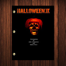 Load image into Gallery viewer, Halloween II Movie Script Reprint Michael Myers Full Screenplay Full Script John Carpenter