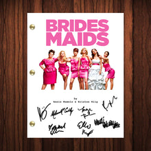 Load image into Gallery viewer, Bridesmaids Signed Autographed Script Full Screenplay Full Script Reprint Kristen Wiig Rose Byrne
