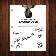 Load image into Gallery viewer, The Killing of a Sacred Deer Movie Script Autographed Signed Script Reprint Colin Farrell Cast Signed Autograph Reprint Full Screenplay