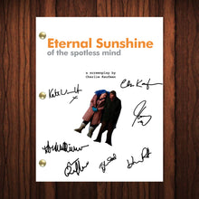 Load image into Gallery viewer, Eternal Sunshine Of The Spotless Mind Signed Autographed Script Full Screenplay Full Script Reprint Jim Carrey Joel Barish Kate Winslet