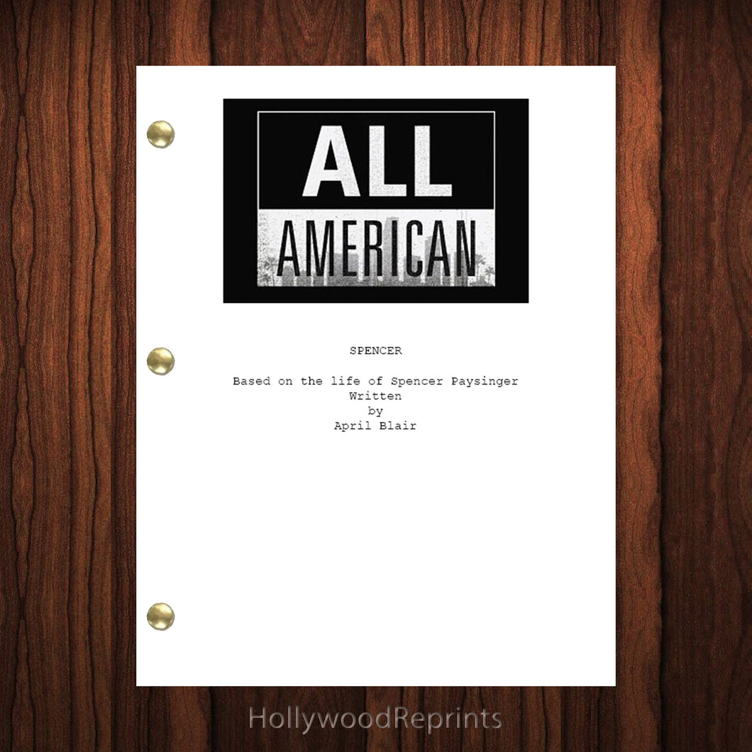 All American TV Show Script Pilot Episode Full Script