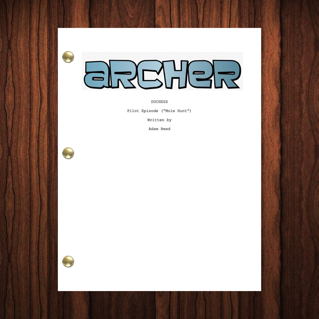 Archer TV Show Script Pilot Episode Full Script