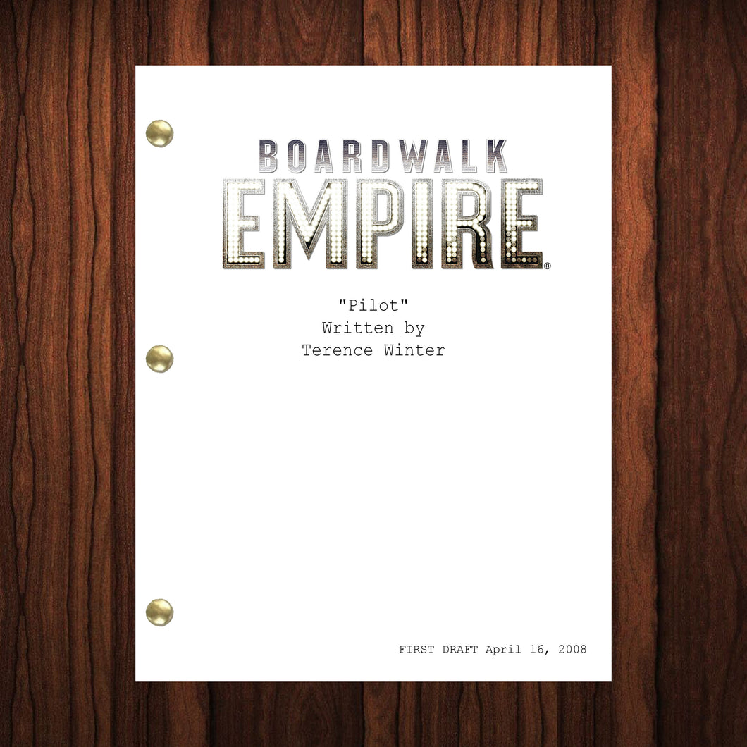 Boardwalk Empire TV Show Script Pilot Episode Full Script Full Screen