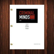 Load image into Gallery viewer, Criminal Minds TV Show Script Haunted Episode Full Script
