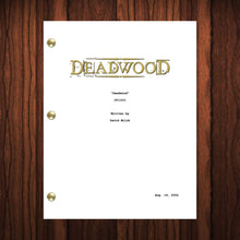 Load image into Gallery viewer, Deadwood TV Show Script Pilot Episode Full Script
