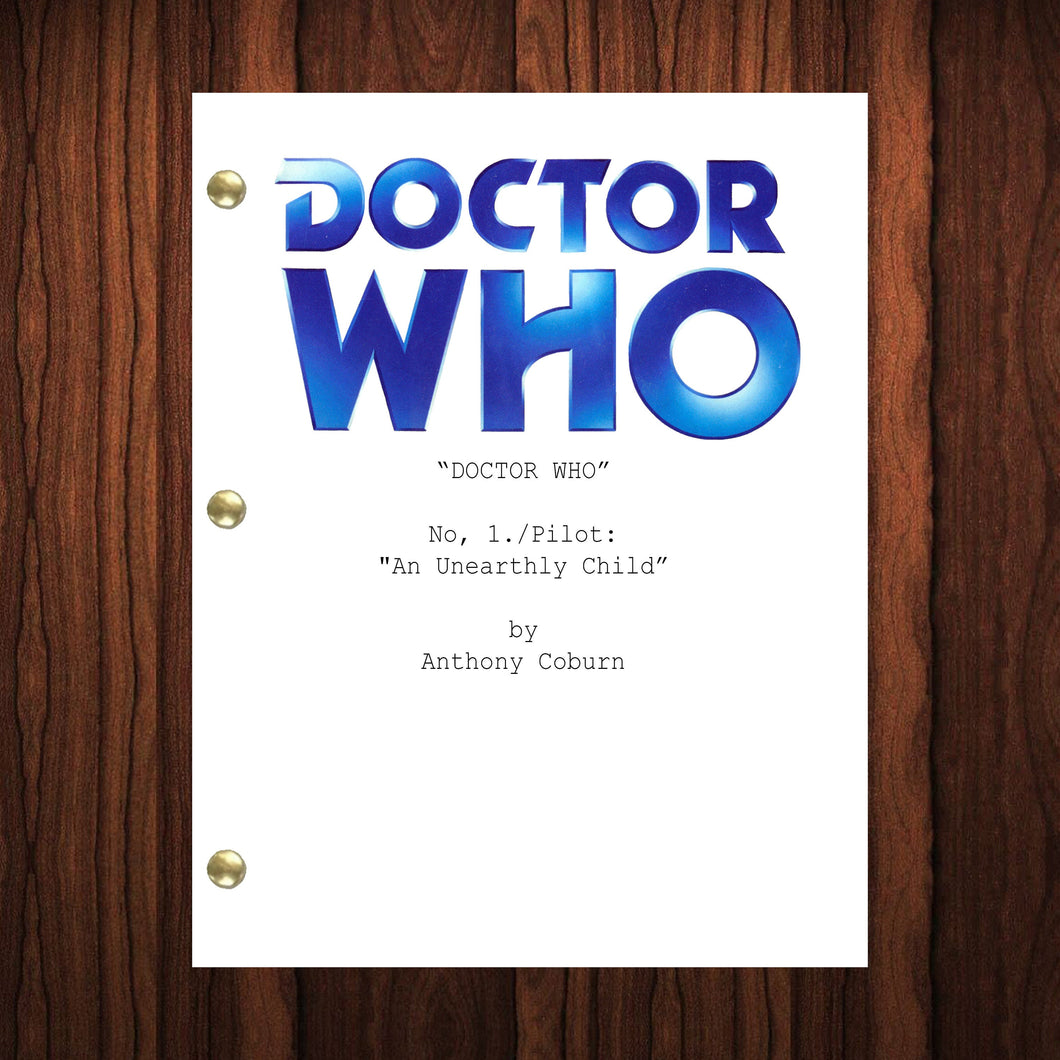Doctor Who TV Show Script Pilot Episode Full Script Full Screenplay