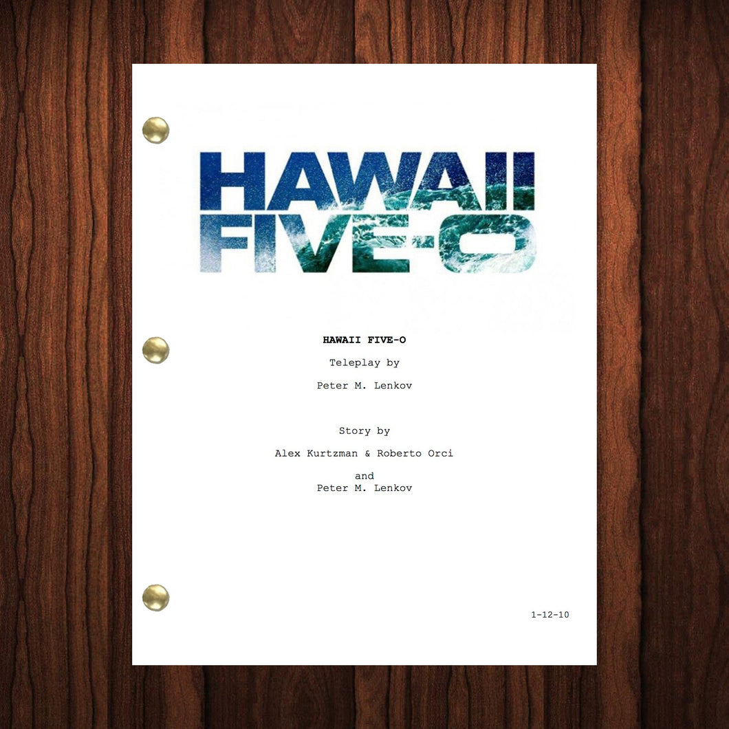 Hawaii Five-0 TV Show Script Pilot Episode Full Script