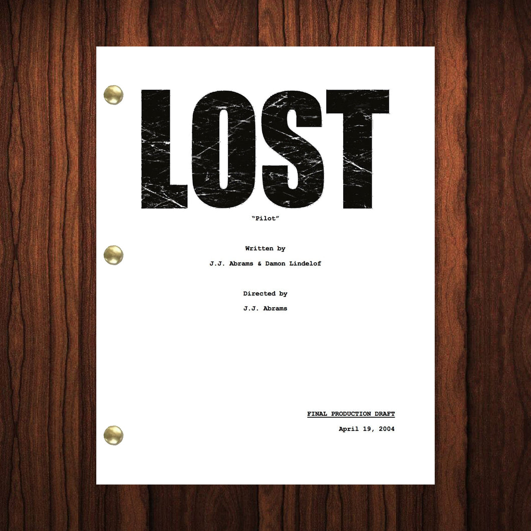 Lost TV Show Script Pilot Episode Full Script