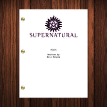 Load image into Gallery viewer, Supernatural TV Show Script Pilot Episode Full Screenplay
