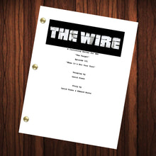 Load image into Gallery viewer, The Wire TV Show Script Pilot Episode Full Script
