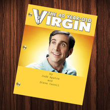 Load image into Gallery viewer, The 40-Year-Old Virgin Movie Script Reprint Full Screenplay Full Script
