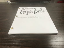 Load image into Gallery viewer, Corpse Bride Movie Script Reprint Full Screenplay Full Script
