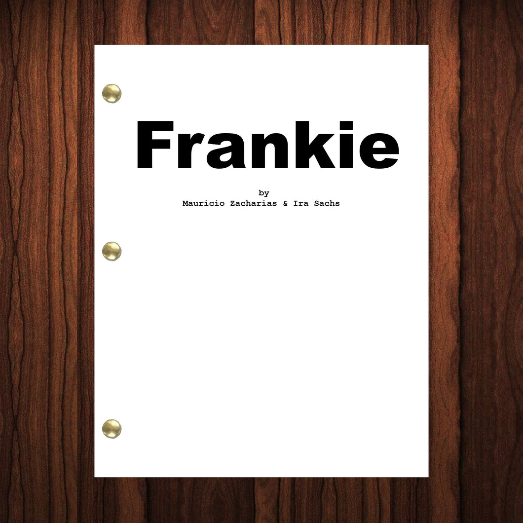 Frankie Movie Script Reprint Full Screenplay Full Script