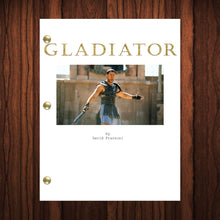 Load image into Gallery viewer, Gladiator Movie Script Reprint Full Screenplay Full Script
