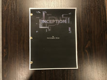 Load image into Gallery viewer, Inception Movie Script Reprint Full Screenplay Full Script Christopher Nolan

