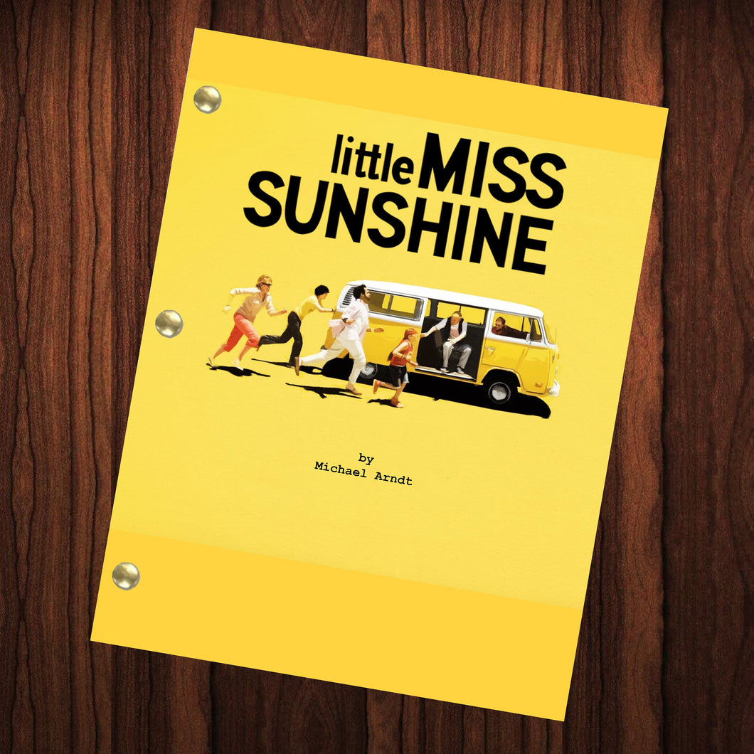 Little Miss Sunshine Movie Script Reprint Full Screenplay Full Script
