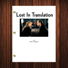 Load image into Gallery viewer, Lost In Translation Movie Script Reprint Full Screenplay Full Script
