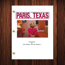 Load image into Gallery viewer, Paris Texas Movie Script Reprint Full Screenplay Full Script
