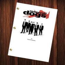 Load image into Gallery viewer, Reservoir Dogs Movie Script Reprint Full Screenplay Full Script Quentin Tarantino
