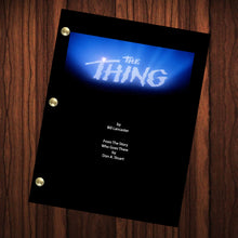 Load image into Gallery viewer, The Thing Movie Script Reprint Full Screenplay Full Script John Carpenter

