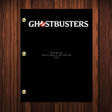 Load image into Gallery viewer, Ghostbusters Movie Script Reprint Full Screenplay Full Script Bill Murray Dan Aykroyd
