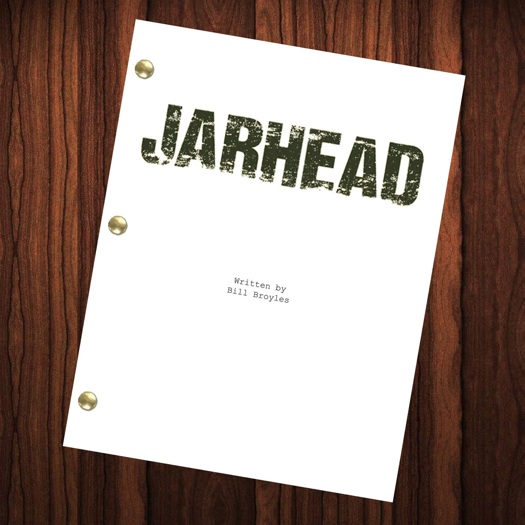 Jarhead Movie Script Reprint Full Screenplay Full Script