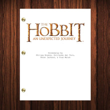 Load image into Gallery viewer, The Hobbit Movie Script Reprint Full Screenplay Full Script The Hobbit An Unexpected Journey
