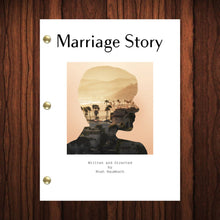 Load image into Gallery viewer, Marriage Story Movie Script Reprint Full Screenplay Full Script Scarlett Johansson Adam Driver Laura Dern
