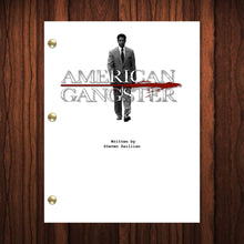Load image into Gallery viewer, American Gangster Movie Script Reprint Full Screenplay Full Script
