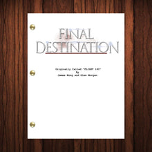 Load image into Gallery viewer, Final Destination Movie Script Reprint Full Screenplay Full Script
