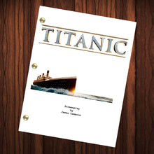 Load image into Gallery viewer, Titanic Movie Script Reprint Full Screenplay Full Script James Cameron
