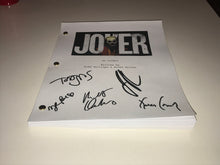 Load image into Gallery viewer, Joker Movie Signed Autographed Script Full Screenplay Full Script Reprint
