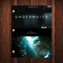 Load image into Gallery viewer, Underwater Movie Script Reprint Full Screenplay Full Script Kristen Stewart T.J. Miller
