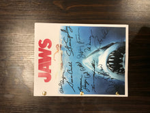 Load image into Gallery viewer, Jaws Movie Script Signed Autographed Reprint Full Screenplay Full Script
