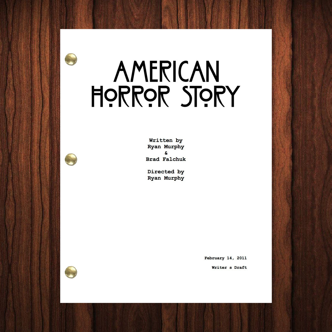 American Horror Story TV Show Script Pilot Episode Full Script