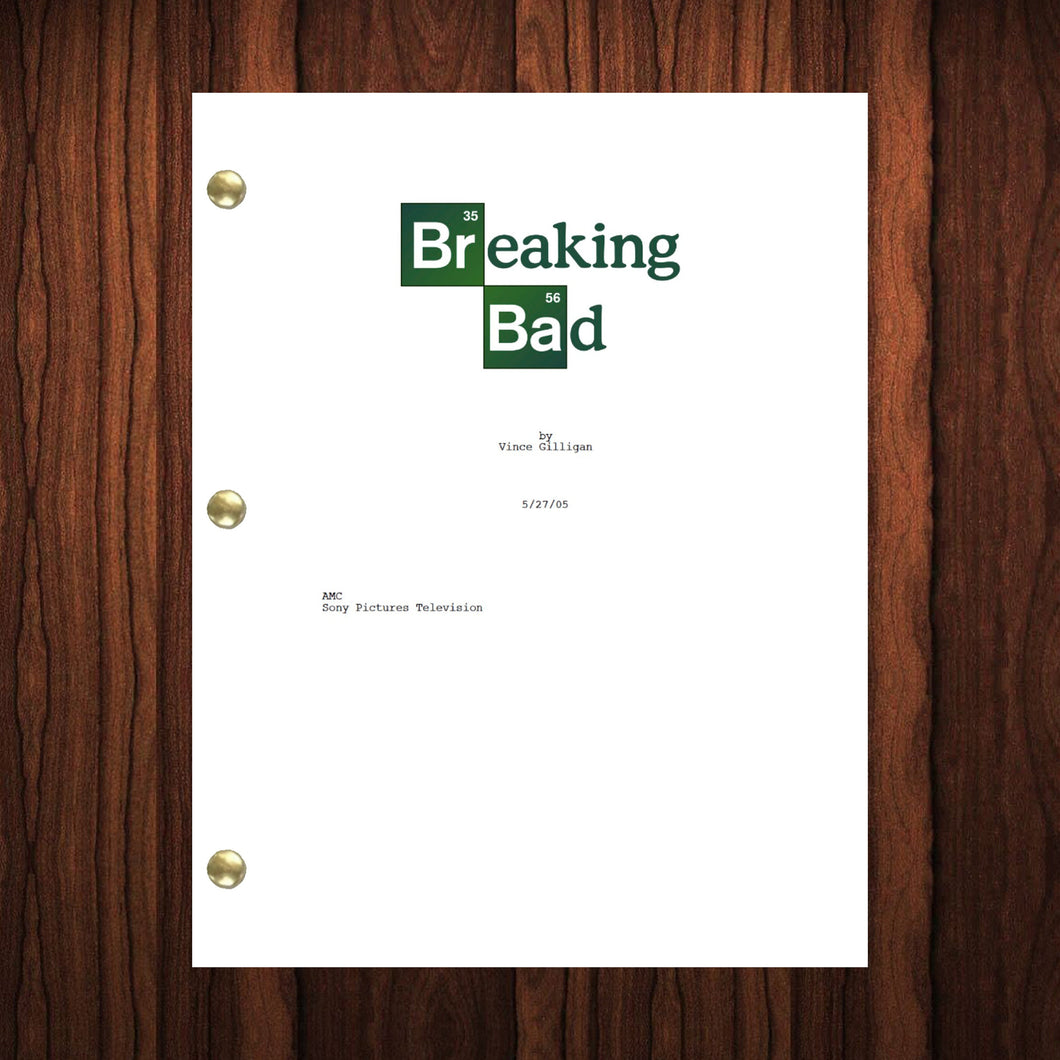 Breaking Bad TV Show Script Pilot Episode Full Script