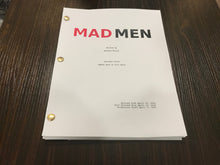 Load image into Gallery viewer, Mad Men TV Show Script Pilot Episode Full Screenplay
