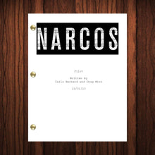 Load image into Gallery viewer, Narcos TV Show Script Pilot Episode Full Script Full Screenplay
