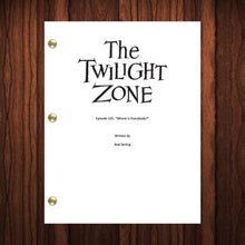 Load image into Gallery viewer, The Twilight Zone TV Show Script Pilot Episode Full Screenplay
