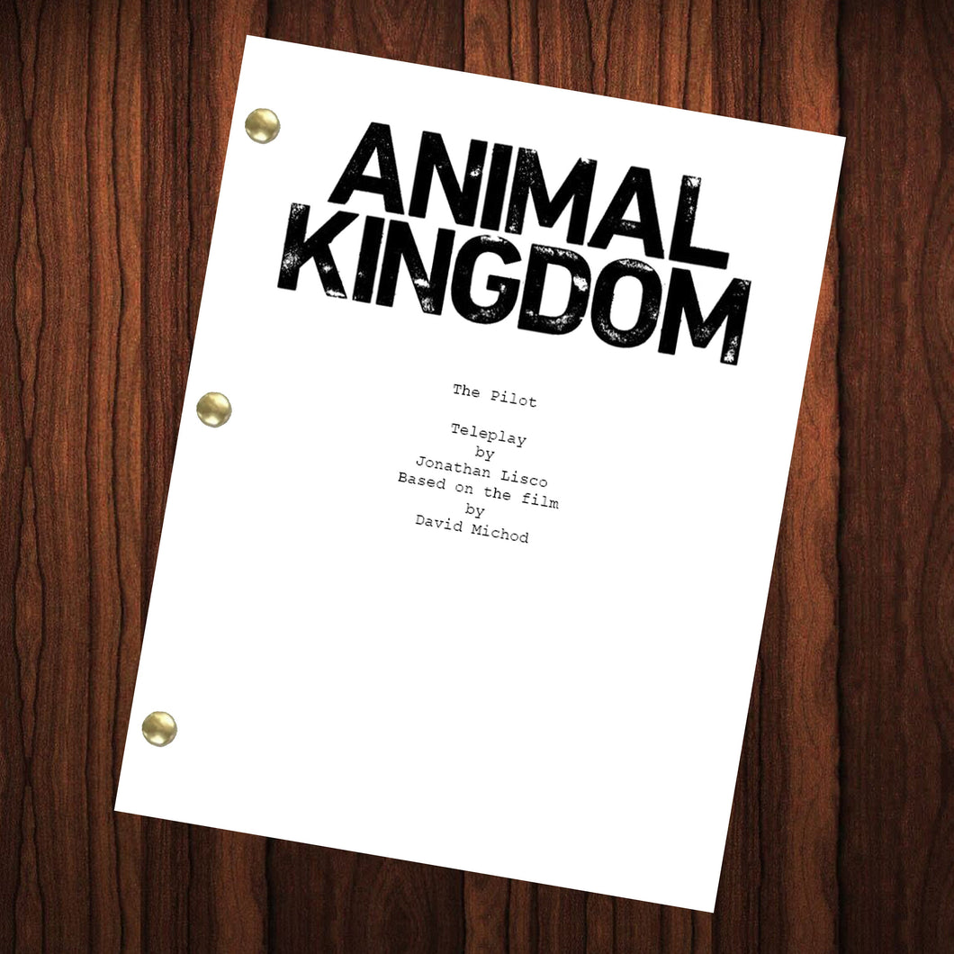 Animal Kingdom Tv Show Script Reprint Pilot Episode Full Screenplay Full Script