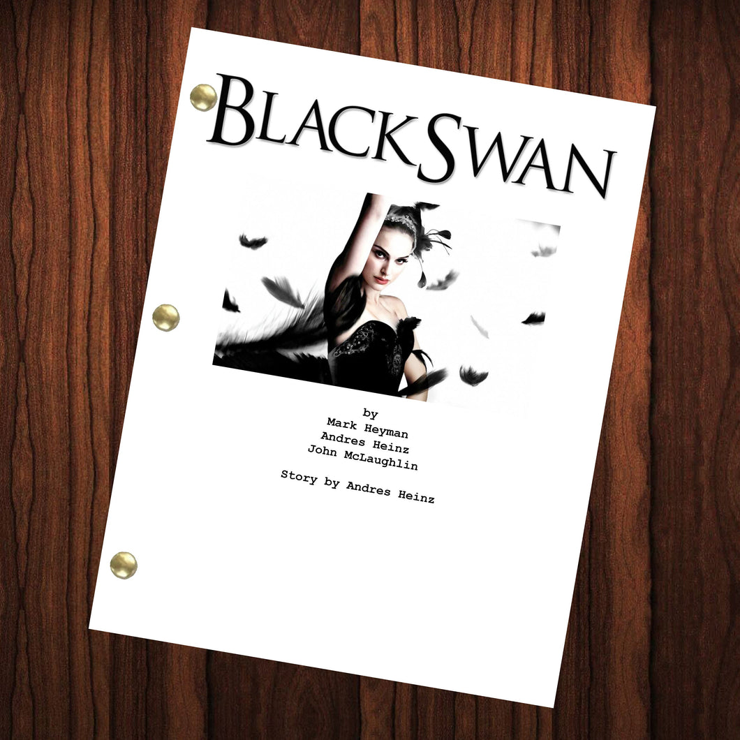 The Black Swan Movie Script Reprint Full Screenplay Full Script