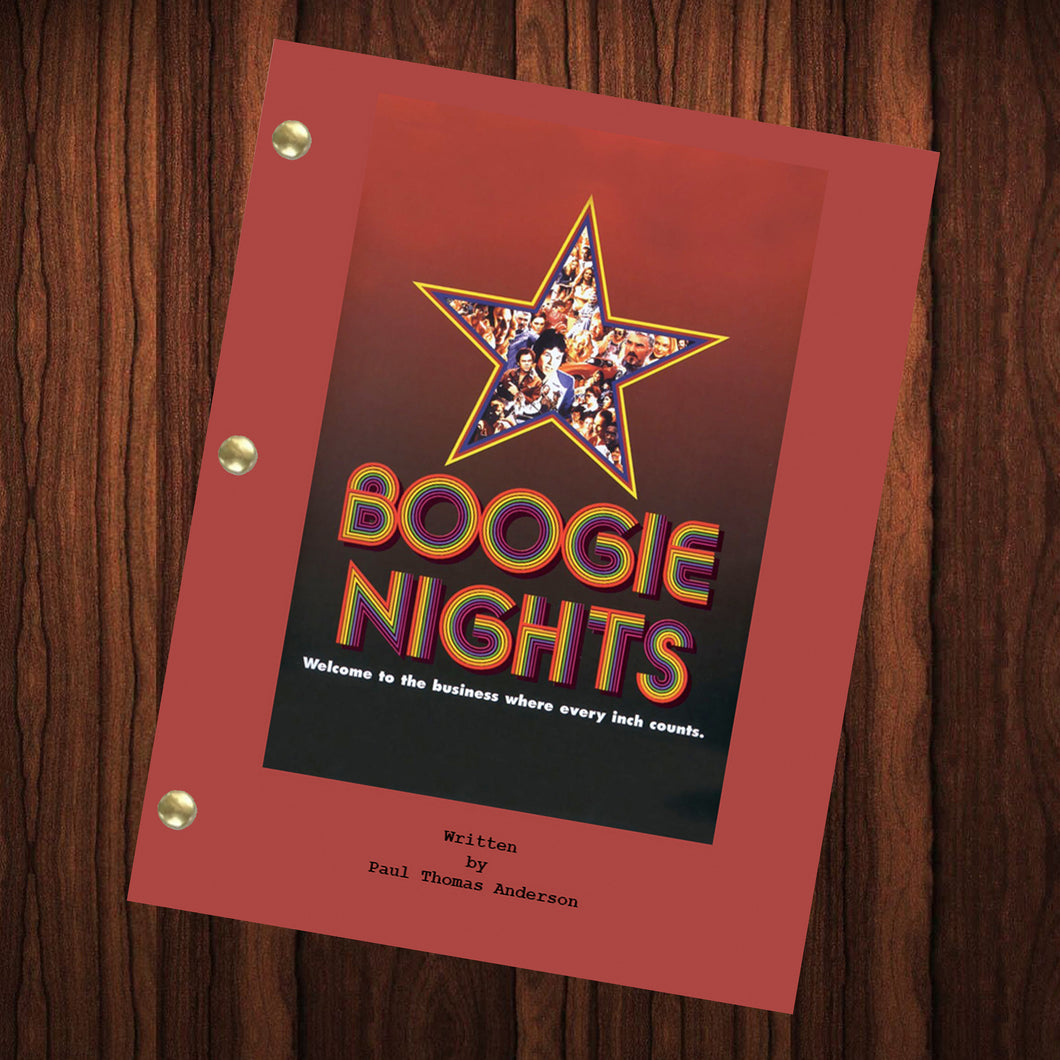 Boogie Nights Movie Script Reprint Full Screenplay Full Script