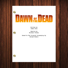 Load image into Gallery viewer, Dawn Of The Dead Movie Script Reprint Full Screenplay Full Script
