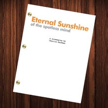 Load image into Gallery viewer, Eternal Sunshine of the Spotless Mind Movie Script Reprint Full Screenplay
