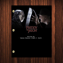 Load image into Gallery viewer, Freddy Vs. Jason Movie Script Reprint Full Screenplay Full Script
