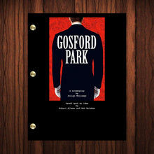 Load image into Gallery viewer, Gosford Park Movie Script Reprint Full Screenplay Full Script
